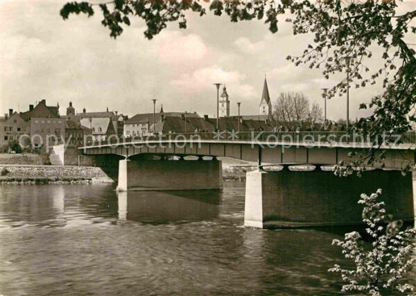 Ingolstadt Donau Donaubrücke