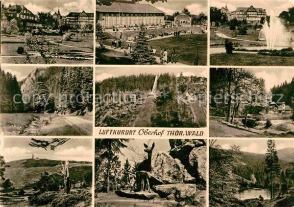 Oberhof Thueringen Schanze Brunnen