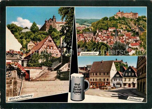 Kulmbach Holzmarkt Plassenburg