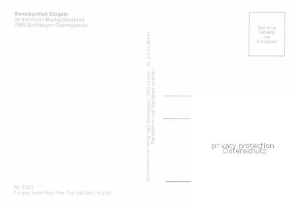 Schliengen Barockschloß Bürgeln Fliegeraufnahme – Bild 2