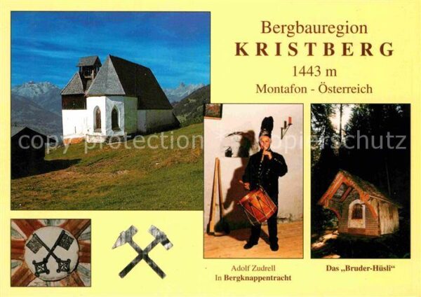 Kristberg Bergbauregion Bruder-Hüsli Bergknappent