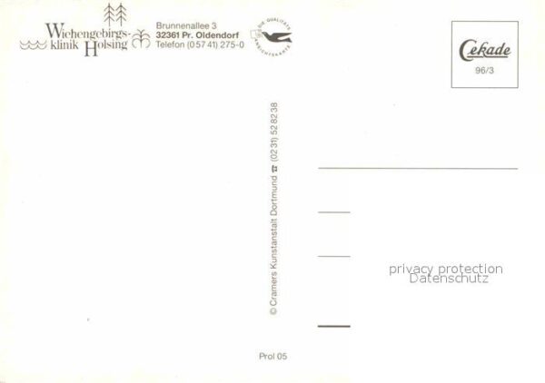 Oldendorf Luhe Wiehengebirgsklinik Holsing – Bild 2
