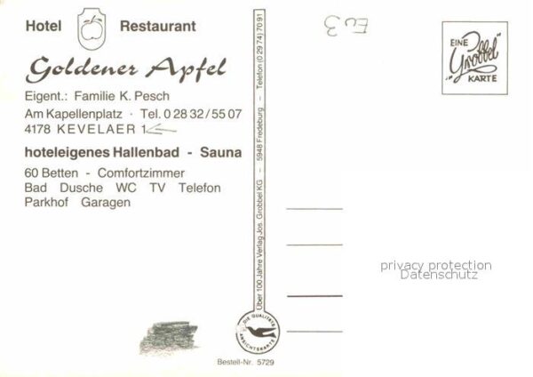 Kevelaer Hotel Restaurant Goldener Apfel – Bild 2