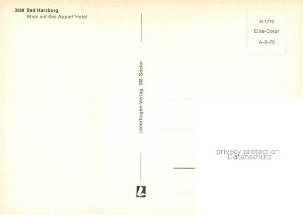 Bad Harzburg Fliegeraufnahme Appart-Hotel – Bild 2