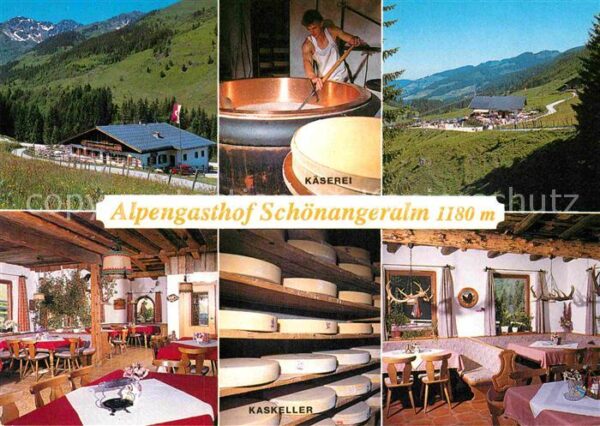 Wildschoenau Tirol Alpengasthof Schönangeralm