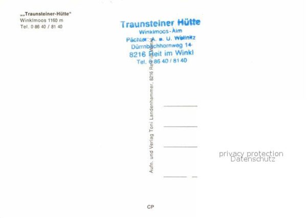 Winklmoos Winkelmoos Traunsteiner Hütte – Bild 2
