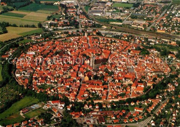 Noerdlingen Fliegeraufnahme