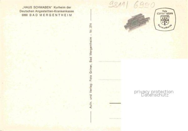 Bad Mergentheim Haus Schwaben Kurheim der DAK – Bild 2