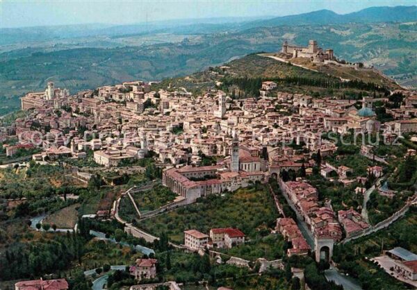 Assisi Umbria Fliegeraufnahme