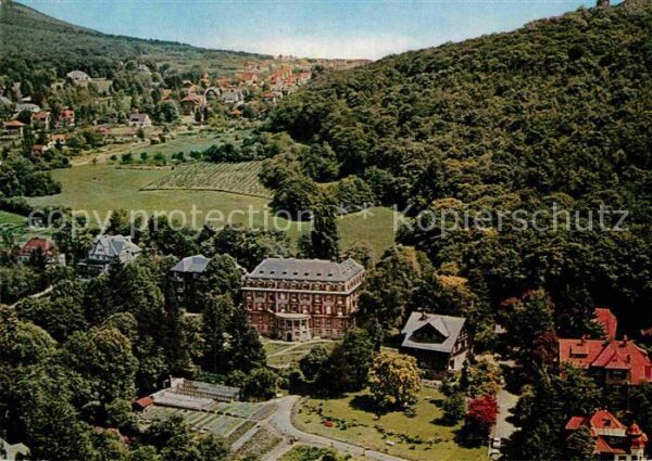 Koenigstein Taunus Fliegeraufnahme Privatklinik De. Amelun