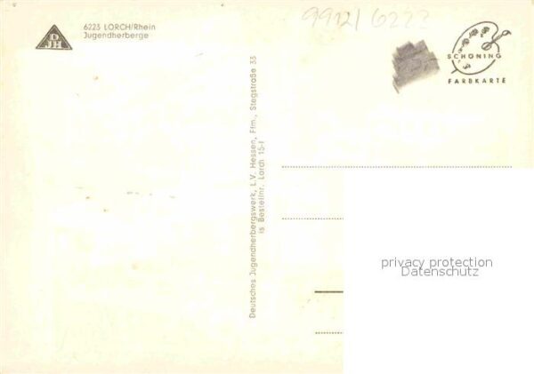 Lorch Rheingau Fliegeraufnahme Rheinpartie Jugendherbe – Bild 2