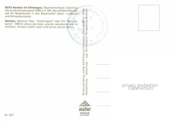 Aschau Chiemgau Kampenwand Steinlingalm – Bild 2