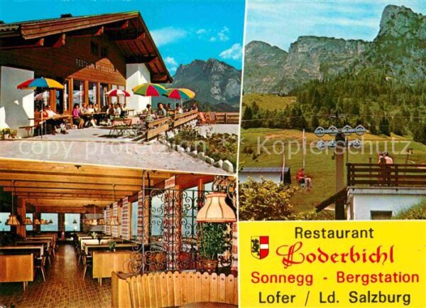 Lofer Restaurant Loderbichl Sonnegg Bergstati