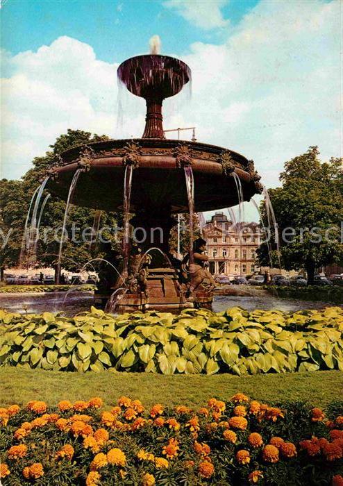 Stuttgart Brunnen auf dem Schloßplatz