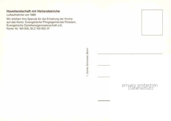 Berlin Fliegeraufnahme Heilandskirche – Bild 2