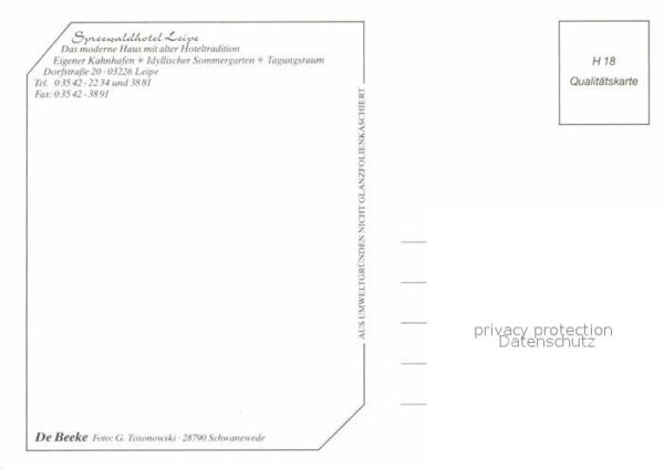 Leipe Spreewaldhotel – Bild 2