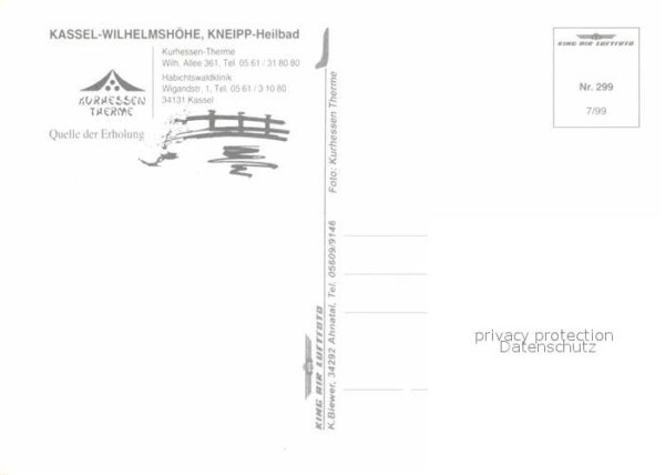 Kassel Wilhelmshöhe Kneipp Heilbad – Bild 2