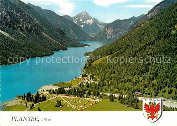 Plansee Fliegeraufnahme Reutte