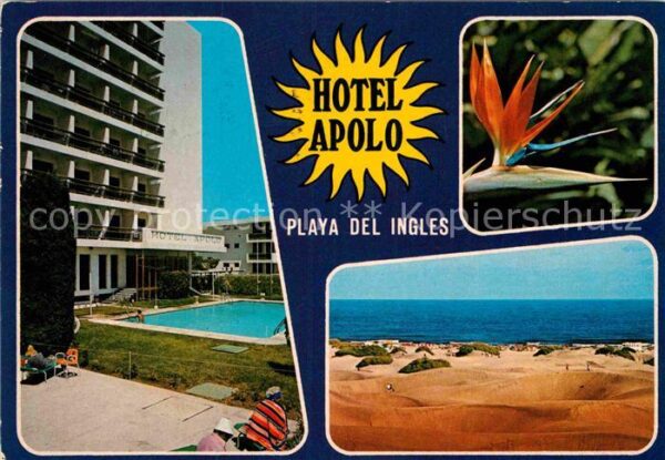 Playa del Ingles Hotel Apolo Strand