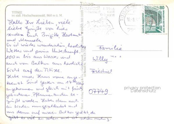 Titisee-Neustadt Fliegeraufnahme mit See – Bild 2