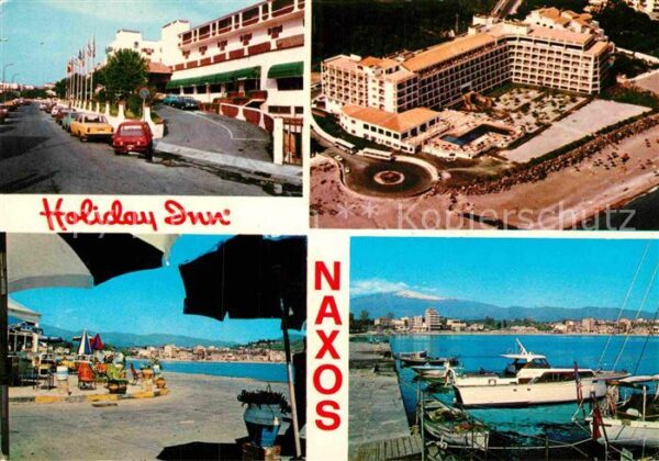 Naxos Hotel Holiday Inn Fliegeraufnahme