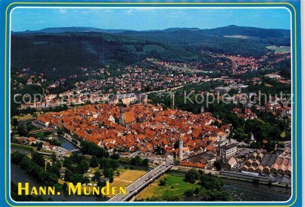 Hann. Muenden Fliegeraufnahme