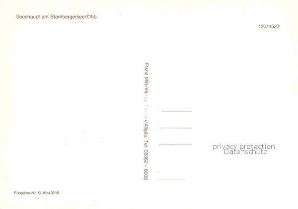 Seeshaupt Fliegeraufnahme am Starnbergersee – Bild 2
