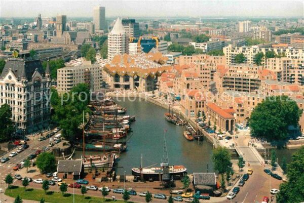 Rotterdam Fliegeraufnahme Alter Hafen