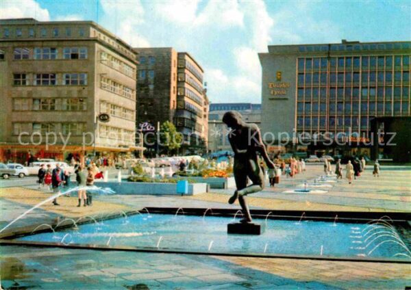 Essen Bad Kennedy Platz Brunnen