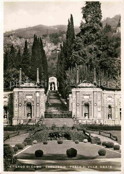 Cernobbio Lago di Como Parco di Villa D`este