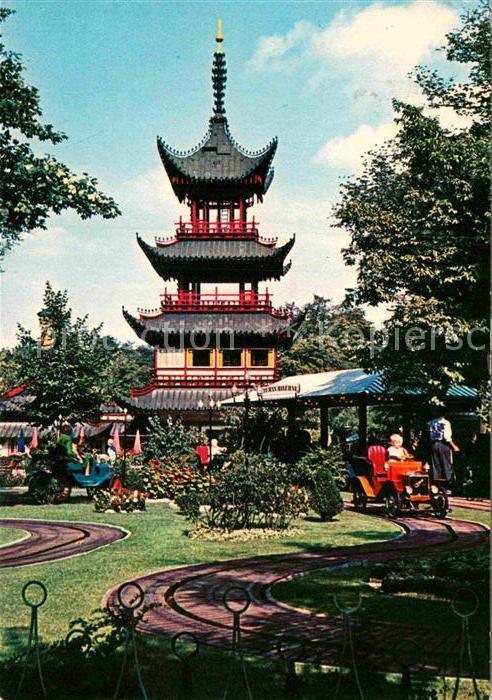Kopenhagen Chinese Tower in Tivoli