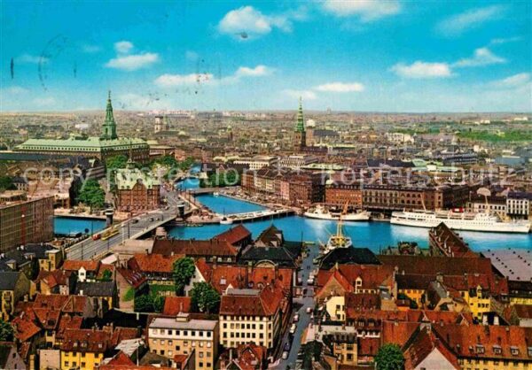 Kopenhagen Fliegeraufnahme