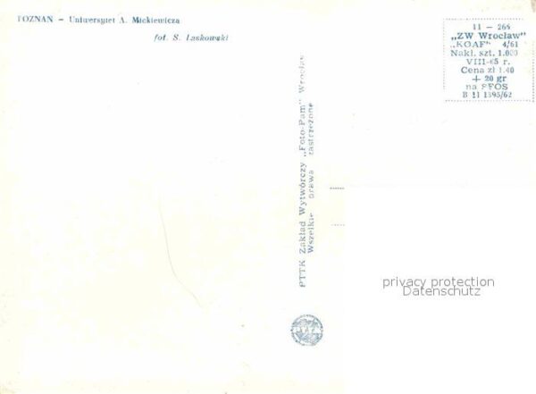 Poznan Posen Universität – Bild 2
