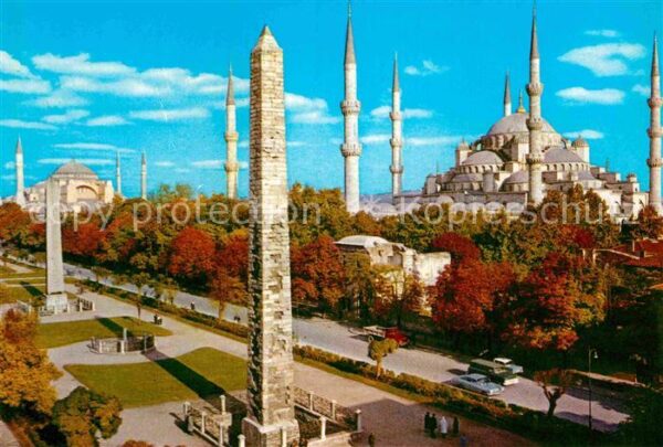 Istanbul Constantinopel Hipodrom Blaue Moschee
