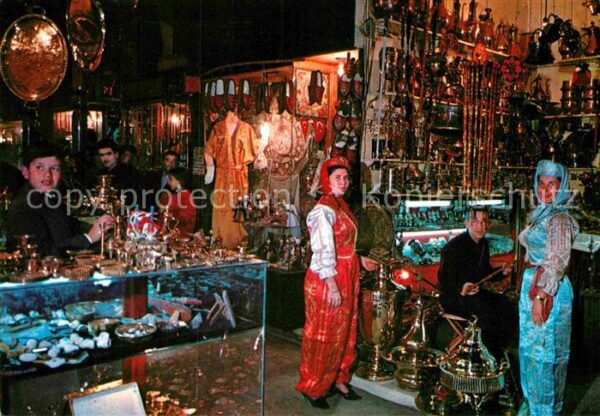 Istanbul Constantinopel Bazar Innenraum