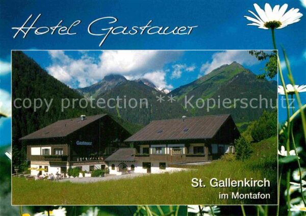 St Gallenkirch Vorarlberg Hotel Gastauer im Montafon