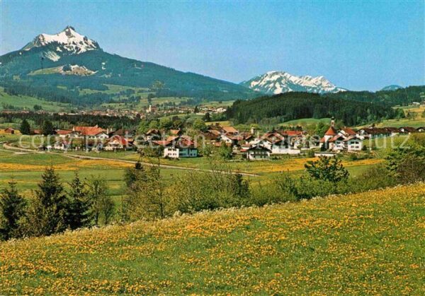 Haslach Gruentensee mit Grünten