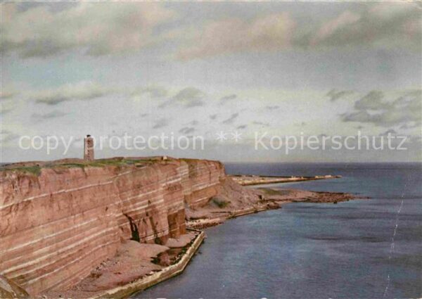 Helgoland Fliegeraufnahme Westküste