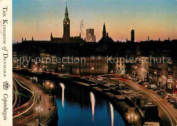 Kopenhagen Old Strand by Night