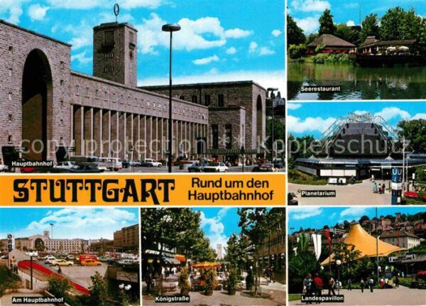Stuttgart Hauptbahnhof Seerestaurant Planetarium