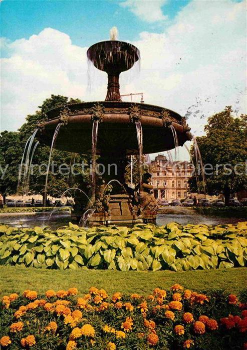 Stuttgart Brunnen auf dem Schloßplatz