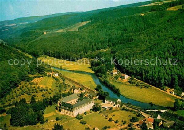 St Thomas Eifel Fliegeraufnahme Bischöfliches Priesterh