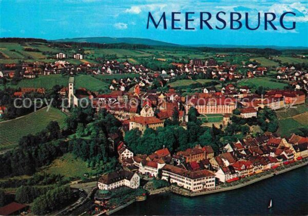 Meersburg Bodensee Fliegeraufnahme