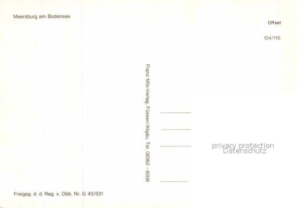 Meersburg Bodensee Fliegeraufnahme – Bild 2