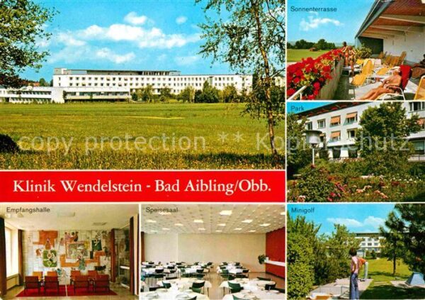 Bad Aibling Klinik Wendelstein Sonnenterrasse Speis