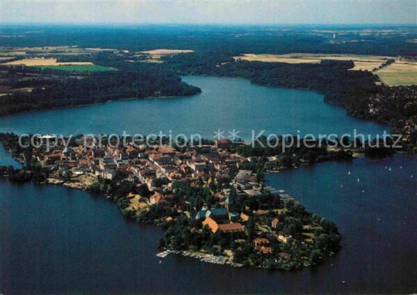 Ratzeburg Fliegeraufnahme Dom Halbinsel