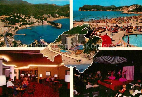 Paguera Mallorca Islas Baleares Fliegeraufnahme Hotel Beverly Playa Poo