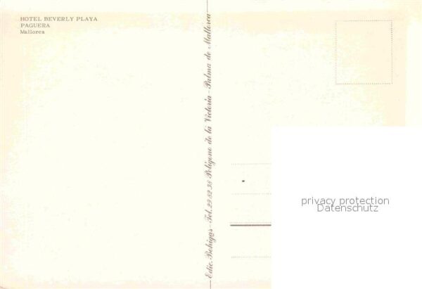 Paguera Mallorca Islas Baleares Fliegeraufnahme Hotel Beverly Playa Poo – Bild 2