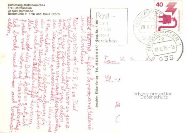 Rammsee Kiel Freilichtmuseum Bockmühle und Haus Stor – Bild 2