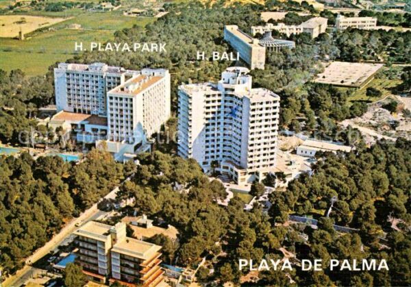 Playa de Palma Mallorca Fliegeraufnahme